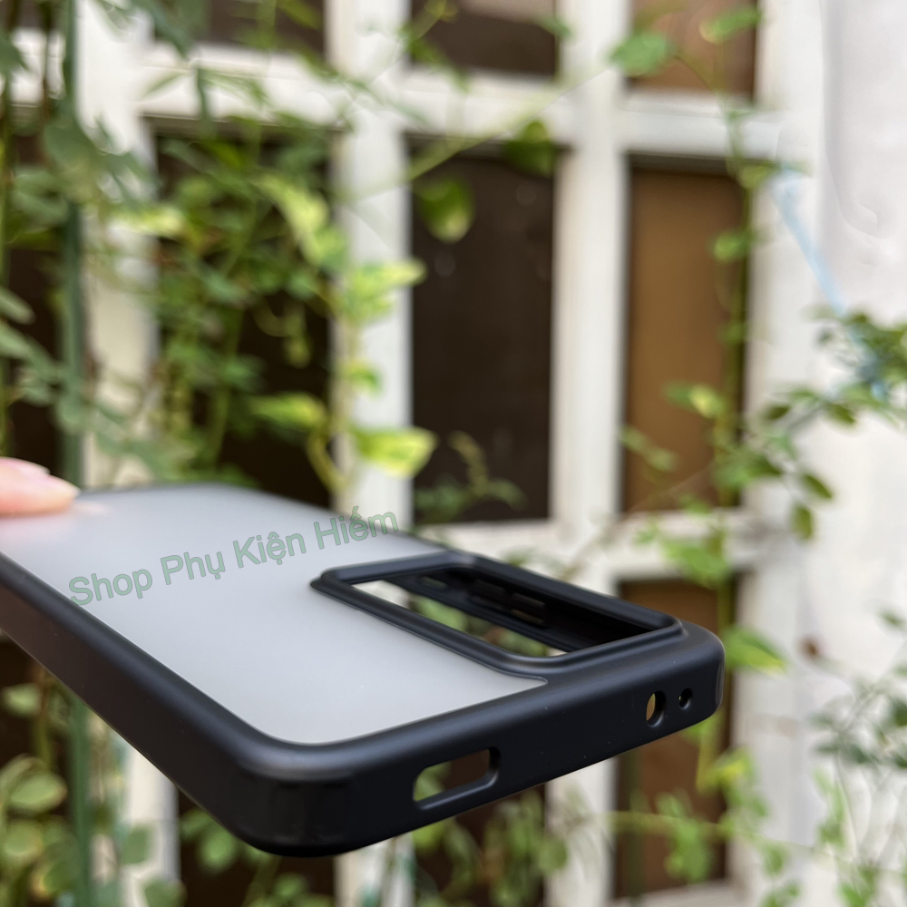 Ốp lưng dành cho Redmi K60 Pro - Redmi K60 - Poco F5 viền dẻo lưng nhám