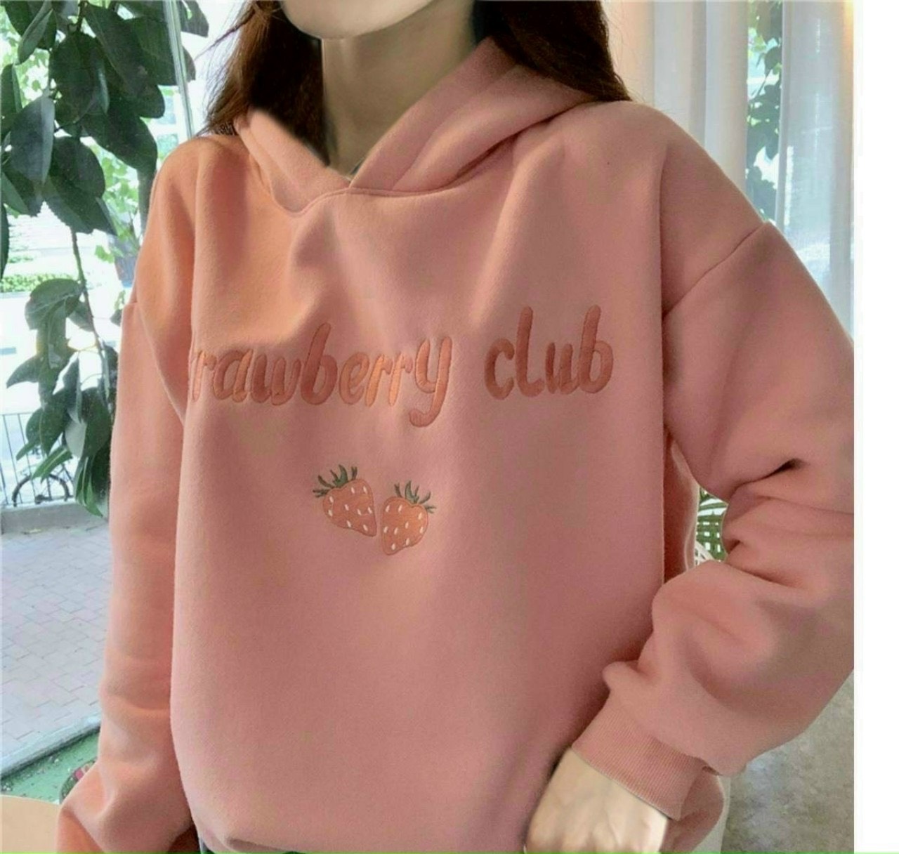 Áo khoác Hoodies nữ vải nỉ bông mềm ấm Freesize Thời trang Hot Trend Kita Unisex - FRUIT CLUB