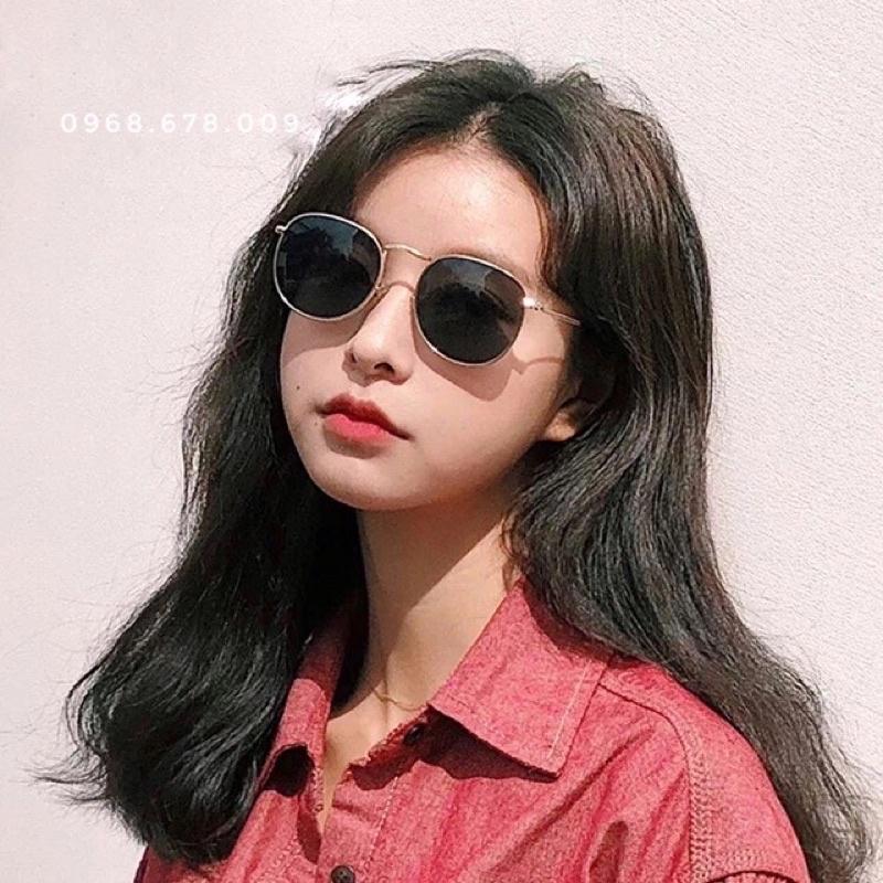 Kính râm kính mát nam nữ form tròn hottrend tiktok