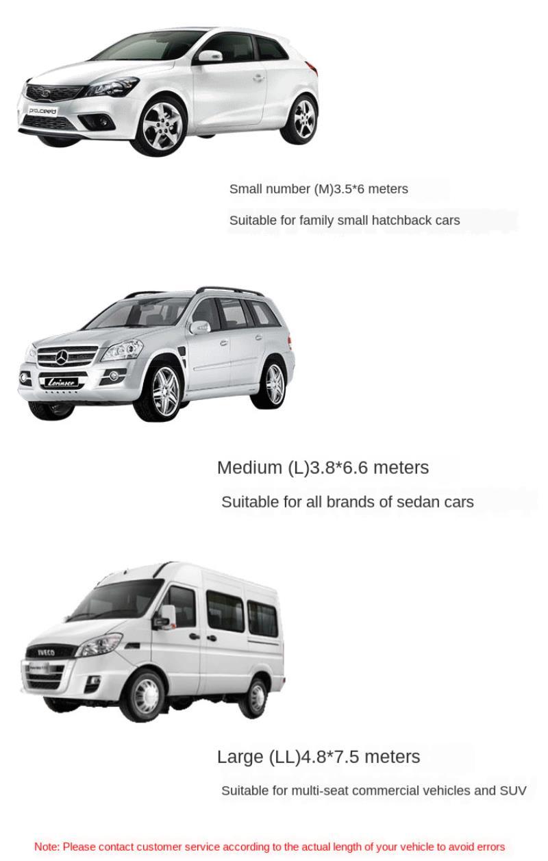 Vải bọc bảo vệ xe hơi trong suốt bằng nhựa chống thấm nước và chống bụi tiện dụng