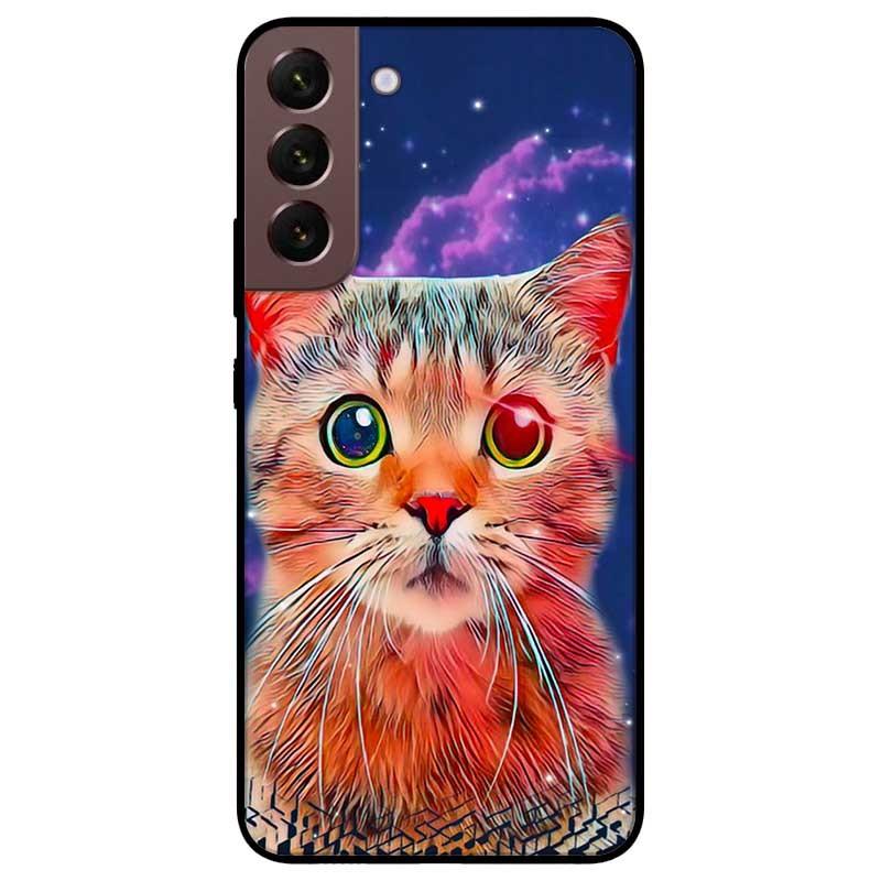 Ốp lưng dành cho Samsung S22 - S22 Plus - S22 Ultra - Mèo Nhiều Màu