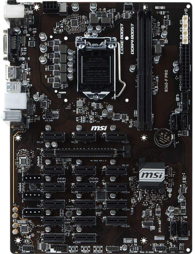 Bo mạch chủ Mainboard MSI B360- F PRO - Hàng chính Hãng