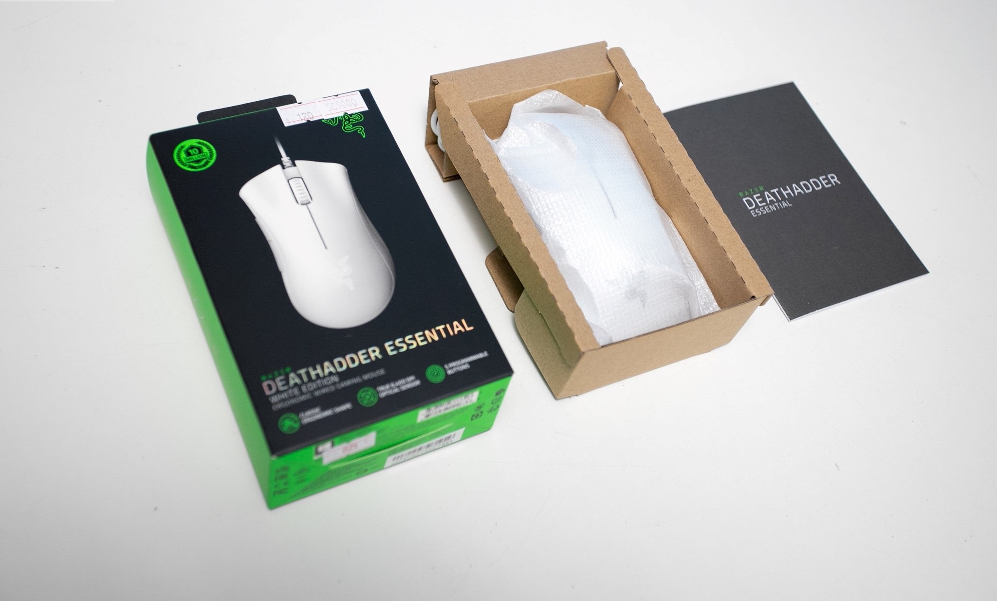 Chuột Razer DeathAdder Essential-Ergonomic Wired_Mới, hàng chính hãng