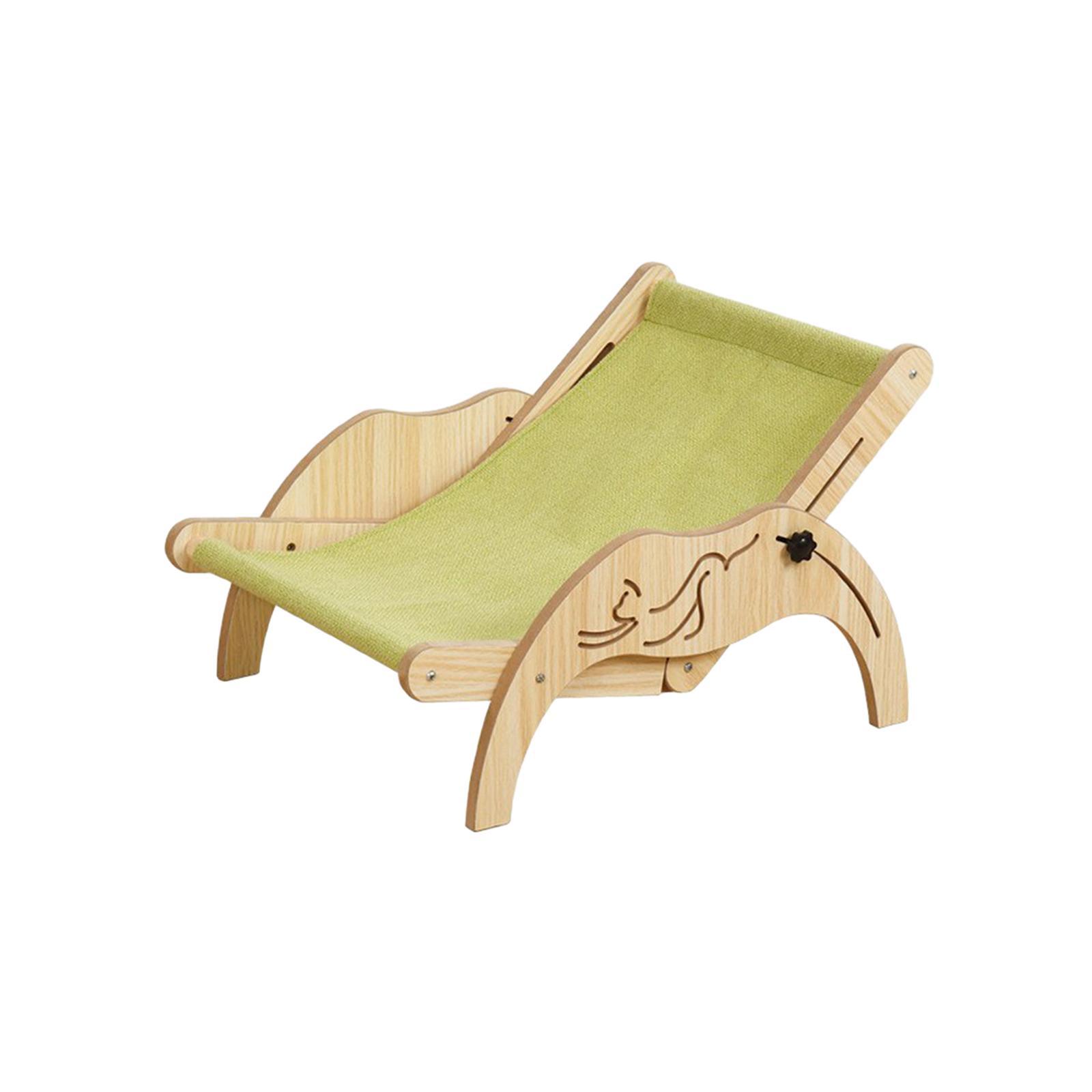 Cat Lounge Chair Cat Hammock Bed Portable Floor Standing Cats Raised Bed Cat Nest Pet Bed for Small Dogs Small Animal Puppy Indoor Cats