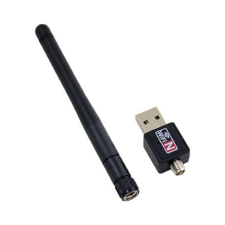 Hình ảnh USB thu wifi LOẠI TỐT có ăng ten dành cho máy tính để bàn, Laptop – usb thu wifi tốc độ cao phục vụ học online, xem phim, chơi game kết nối mạnh mẽ, ổn định