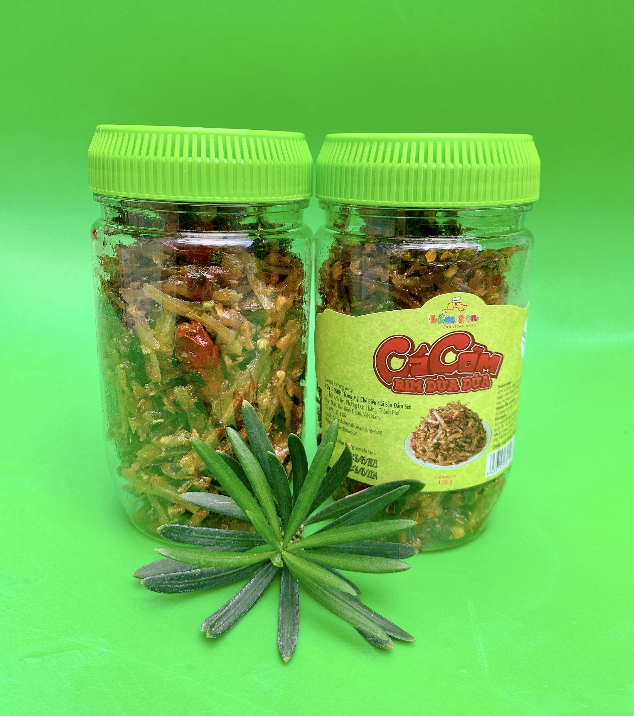 Đặc Sản Bình Thuận - Cá Cơm Rim Dừa Dứa Đầm Sen - 1Kg - Ocop 4 Sao