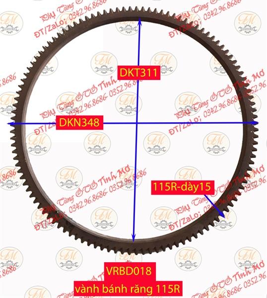 Vành răng bánh đà 115R