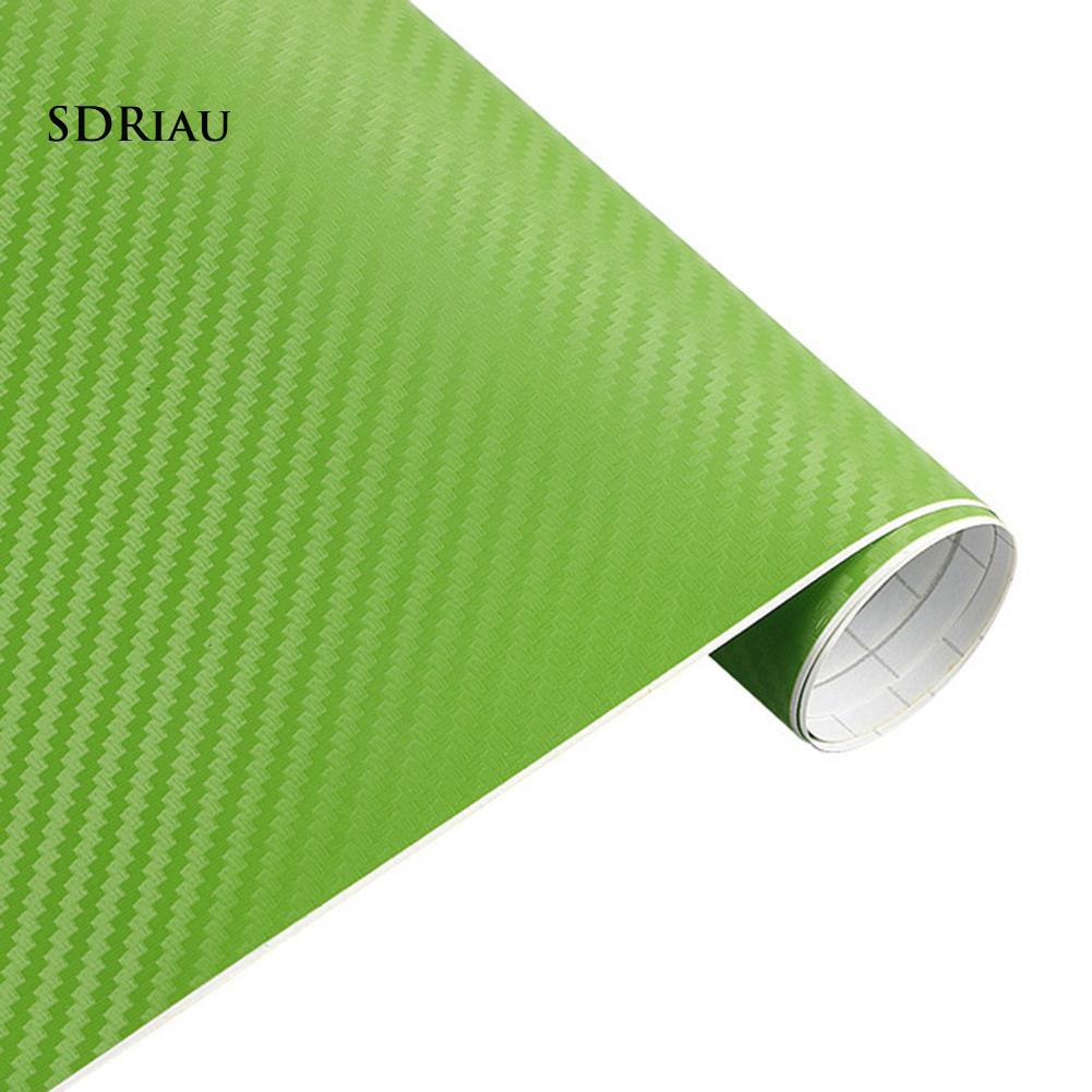 Miếng Dán Sợi Carbon 3d Trang Trí Nội Thất Xe Hơi Xqpzx 50x127cm