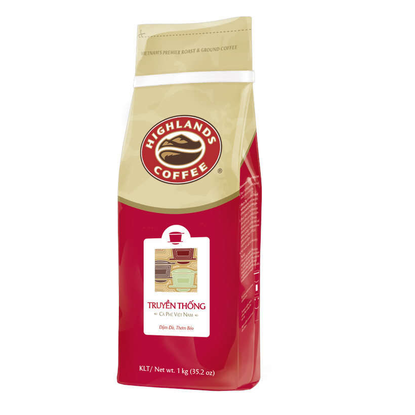 Hình ảnh Cà Phê Bột Truyền Thống Highlands Coffee (1kg)