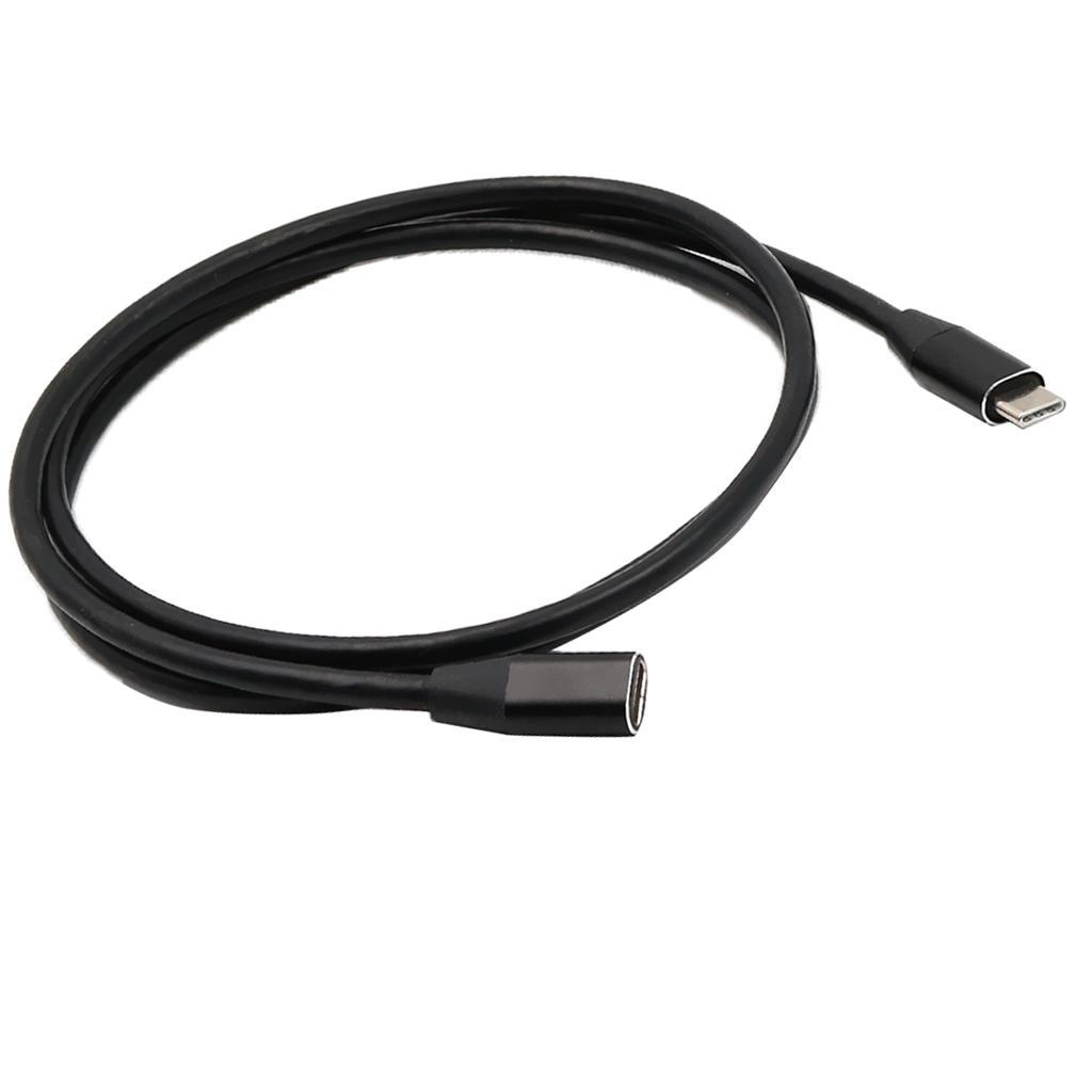 2X Type C USB 3.1 Male to USB-C Female Extension Data Cable Extender Cord