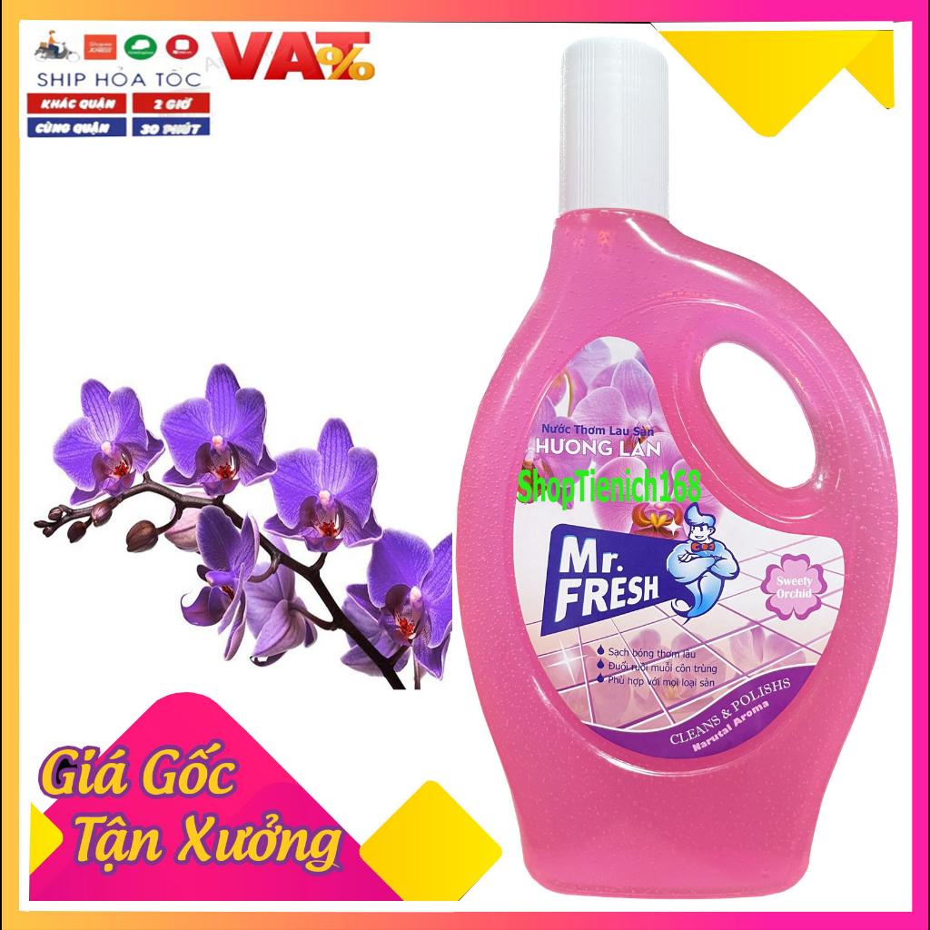 [THƠM-SẠCH-DIỆT KHUẨN] Nước thơm lau sàn Mr.fresh 1,1L Hương Ly