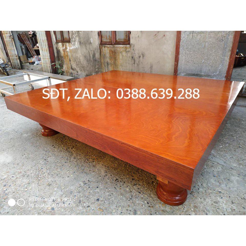 Chiếu ngựa hộp gỗ xoan đào