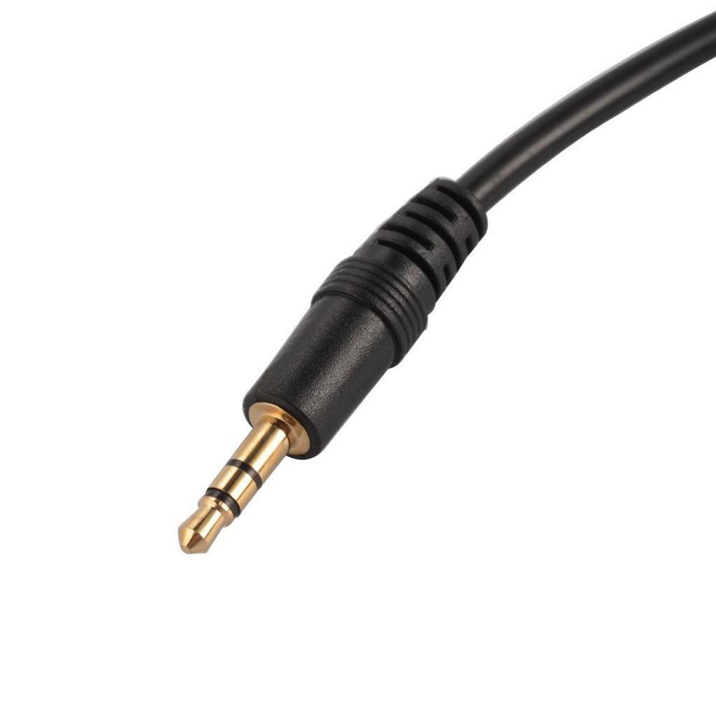 Car Audio 3.5mm Aux in Jack 8 Pin Plug Adapter Cable for