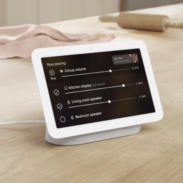 Google Nest Hub Gen 2 - Màn hình thông minh điều khiển cảm ứng 7 inch tích hợp Loa Google và trợ lý ảo Google Assistant - Hàng Nhập Khẩu