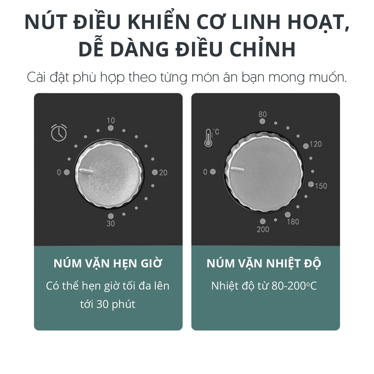 Nồi Chiên Không Dầu Mishio MK320 Dung Tích 2.2 - Hàng chính hãng