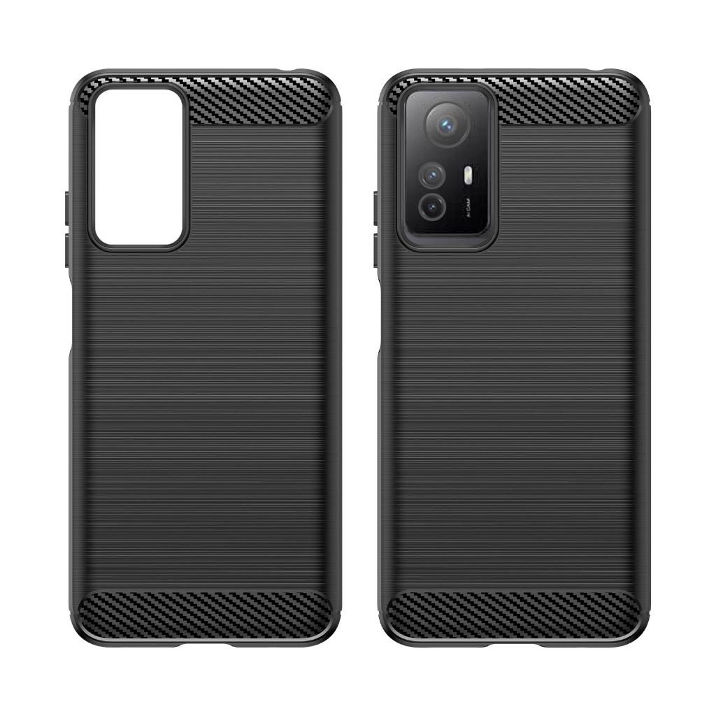 Ốp lưng Xiaomi Redmi Note 12s, Ốp silicone mềm Carbone phay xước chống sốc chống vân tay cho Redmi Note 12s