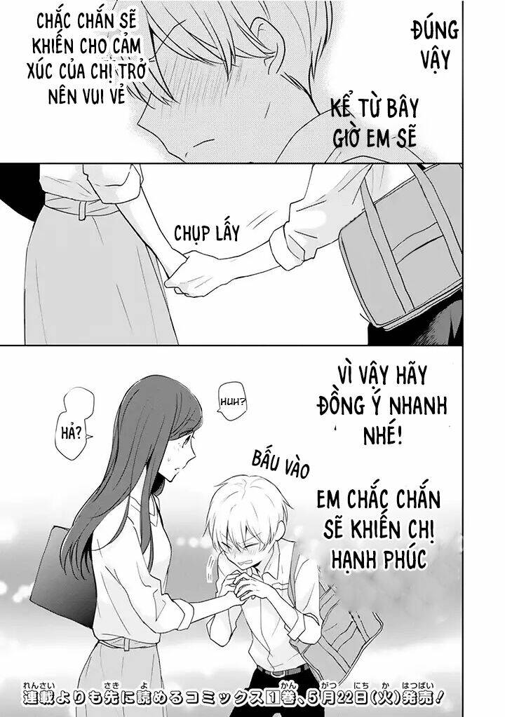 tuy em chỉ mới 14 tuổi nhưng em sẽ khiến chị hạnh phúc chapter 1 13