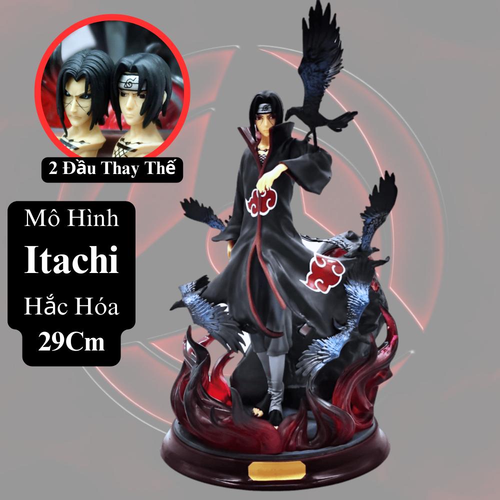Mô Hình Itachi Hắc Hóa 29Cm Mô Hình Naruto Cao Cấp, Figure Mô Hình Anmie Naruto Đồ Chơi