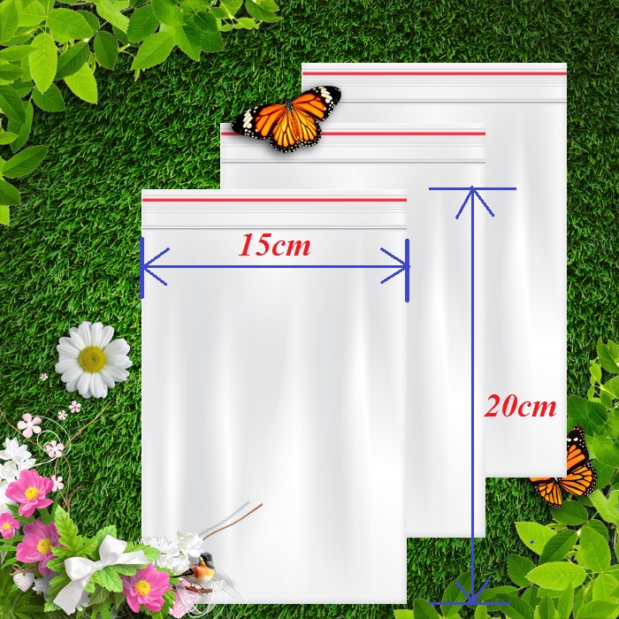 Hộp 30 túi trữ sữa Sunmum mini 100ml kèm 5 zipper 15x20cm