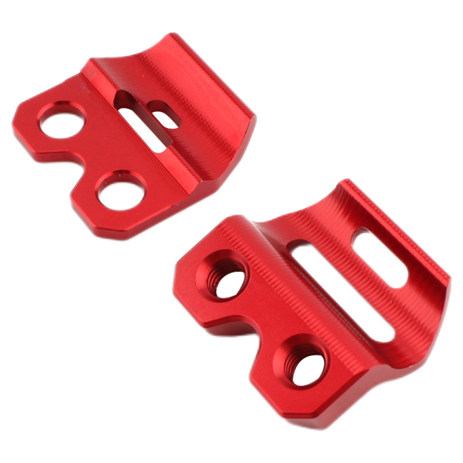 2Pcs Brake Line Hose Clamp Holder Aluminum Alloy for CR125