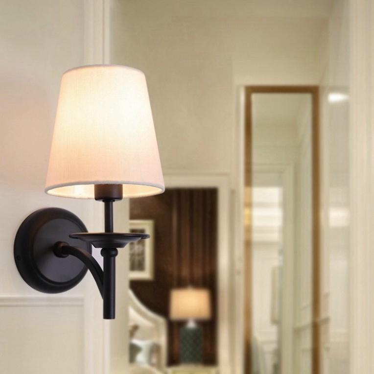 Đèn tường chao vải trang trí phòng ngủ,cầu thang,decor thành tích DT DDT