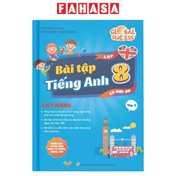 Sách - Global Success - Bài Tập Tiếng Anh 8 - Tập 2 (Có Đáp Án)