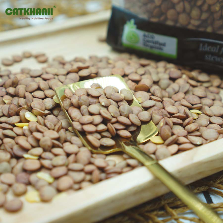 Đậu lăng xanh Green Lentils Absolute Organic túi 400g