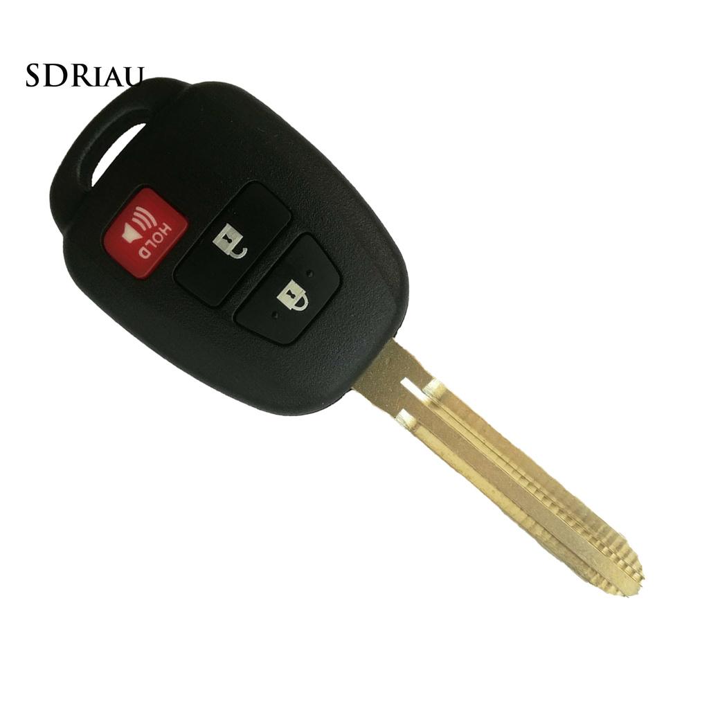 Vỏ Bọc Chìa Khóa Chống Trầy 3 Nút Bấm Cho Xe Toyota