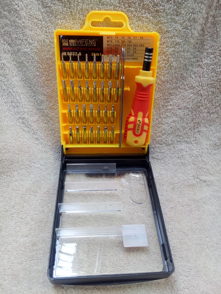 Bộ Vít đa năng 6032-A loại tốt - giúp bạn dễ sửa chữa máy vi tính, laptop, điện thoại di động, và các đồ điện tử - Hàng chính hãng