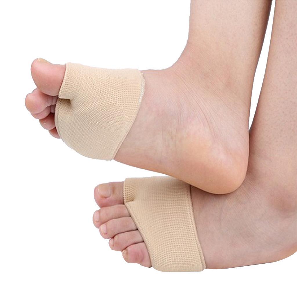 Soft Silicone Foot Gel Cushion Pads Insoles Cushioned Socks For Shoes Men