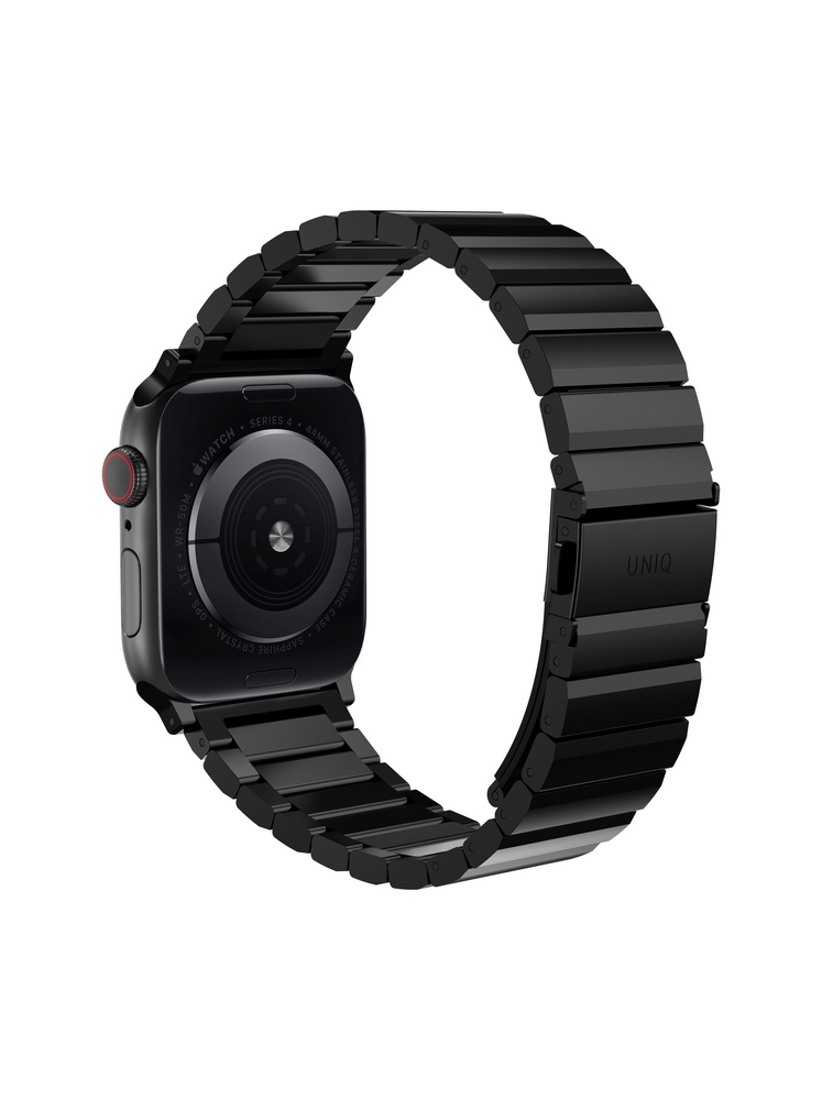 Dây Đeo UNIQ Strova Steel Link Band dành cho Apple Watch Ultra/ Apple Watch Series 8/ 7/ 6/ 5/ 4/ SE_ Hàng Chính Hãng