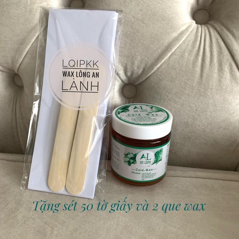 Cold Wax - Wax Lông An Lành (Tặng 50 tờ giấy và 2 que wax)