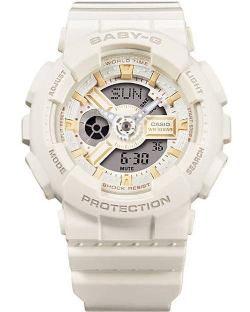 Đồng Hồ Casio Nữ Baby-G dây nhựa BA-110XSW-7ADR