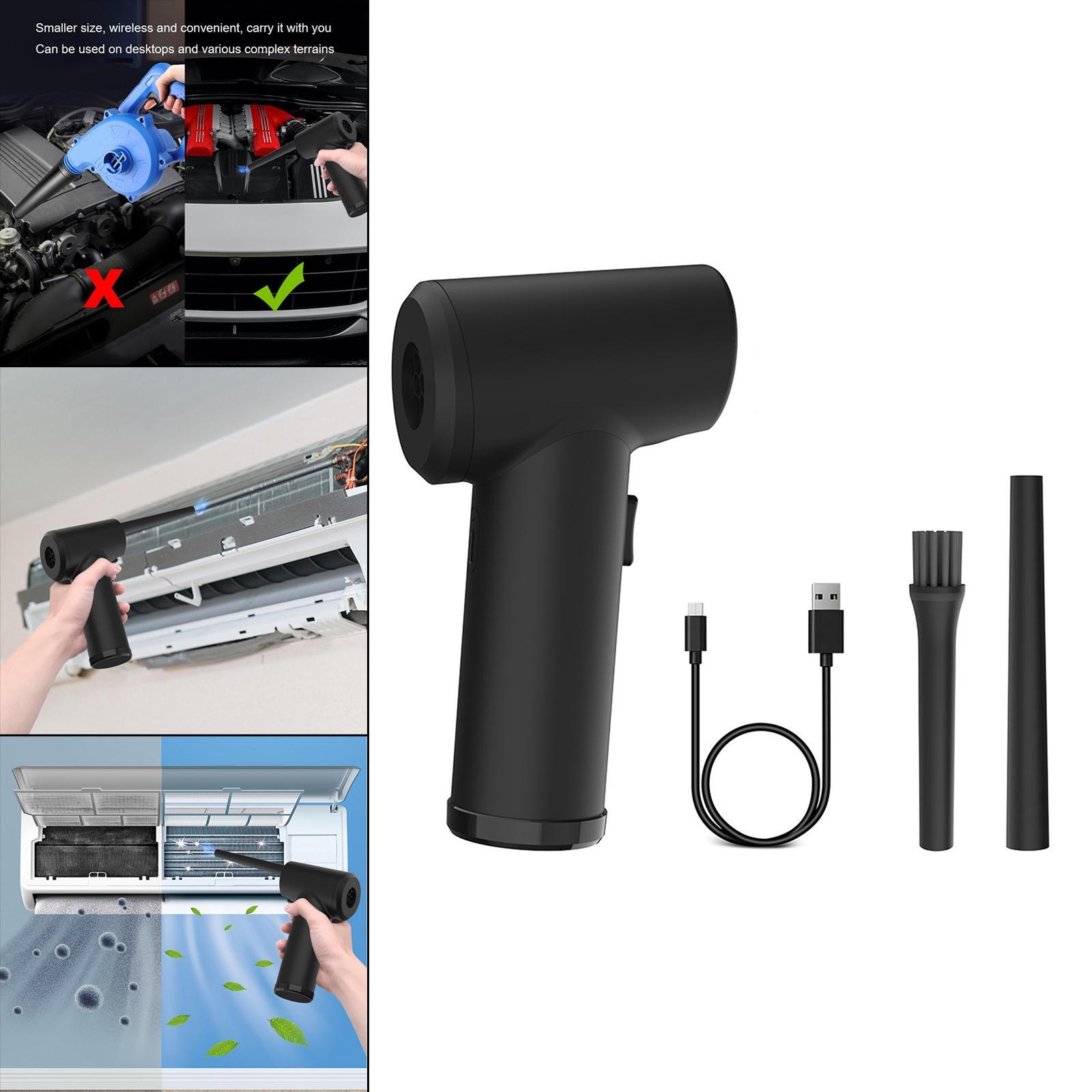 Wireless Air Duster Compressed Air Blower 6000mAh 5000 RPM for Mobile Phone