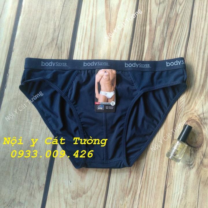 Combo 5 Quần lót tam giác nam Body Silver thun lạnh - hàng Việt Nam