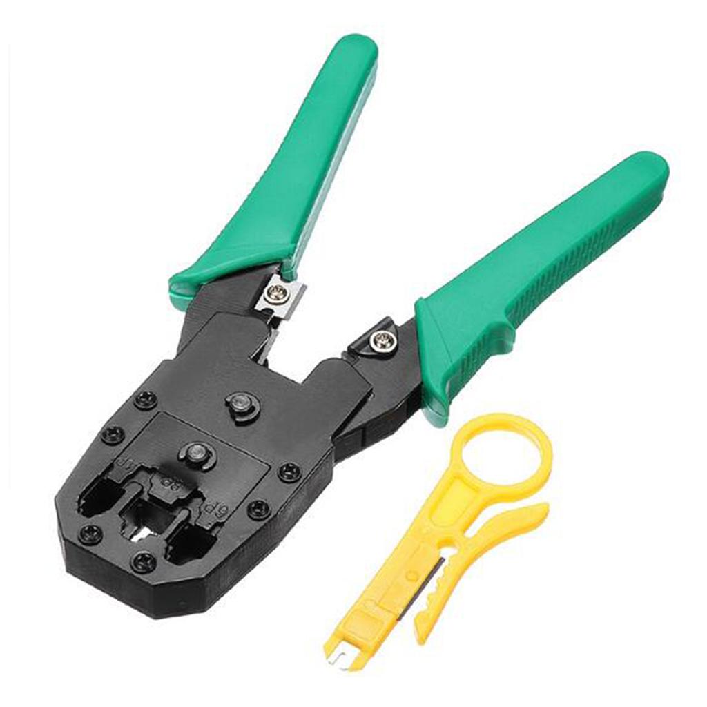 Home Network Cable Maintenance Tool Kit Set Ethernet Cable Tester Crimper Repair NEW