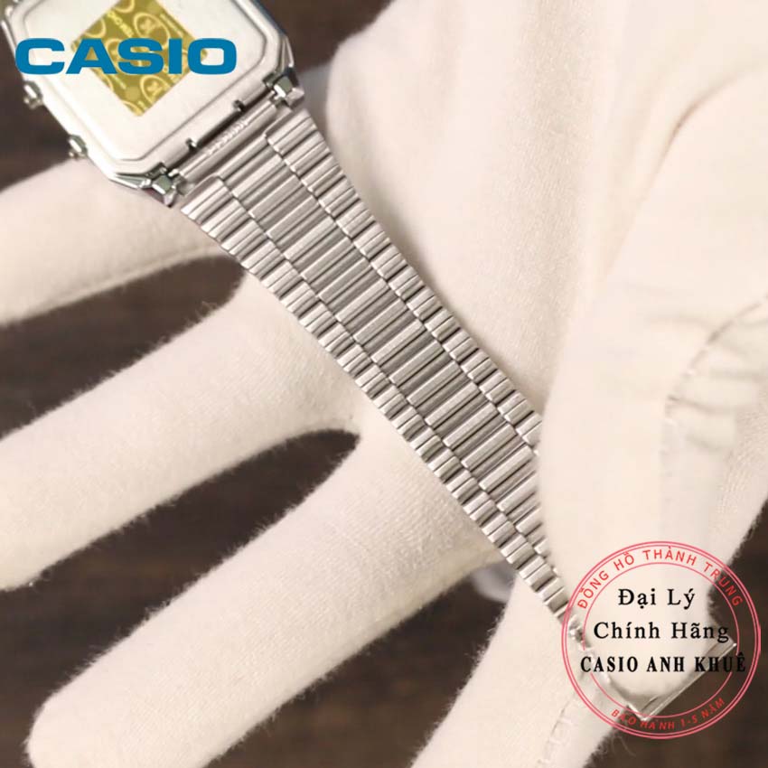 Đồng Hồ Casio Nam Dây Kim Loại AQ-800E-7A Chính Hãng