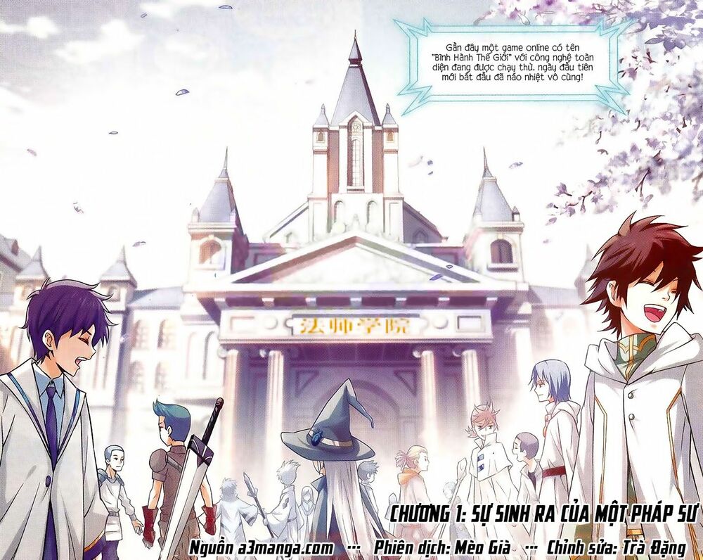 võng du chi cận chiến pháp sư chapter 1 2