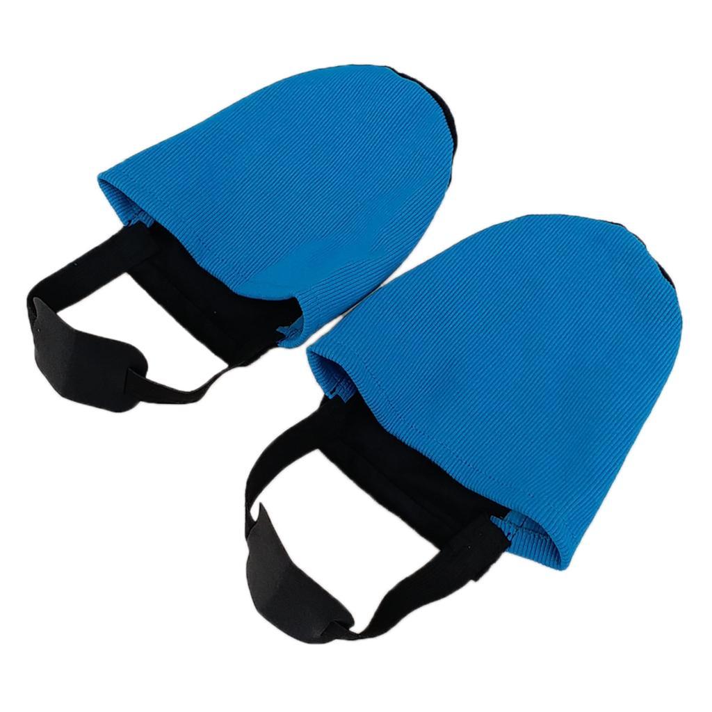 1 Pair Bowling Shoe Slider  Replacement - Functional & Washable - Blue