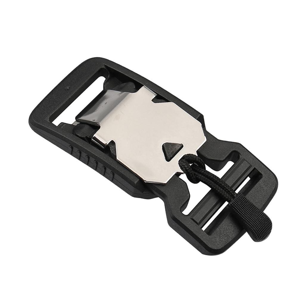 Adjustable Security Lock Webbing Buckle for 25mm Webbing Backpack
