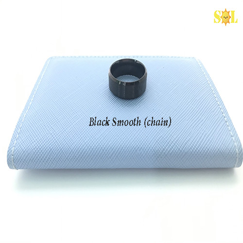 Nhẫn Titan Basic Black