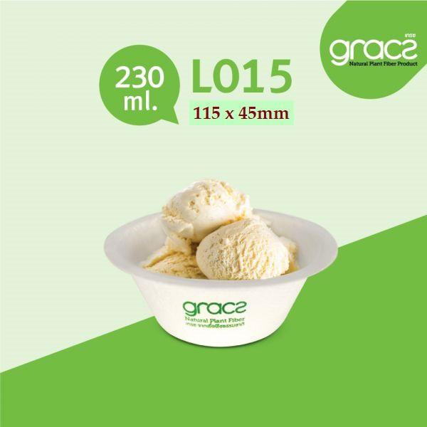 Chén giấy bã mía Thái Lan 230ml (10cái, 20 cái, 30 cái, 40 cái/xấp) - thương hiệu Gracz