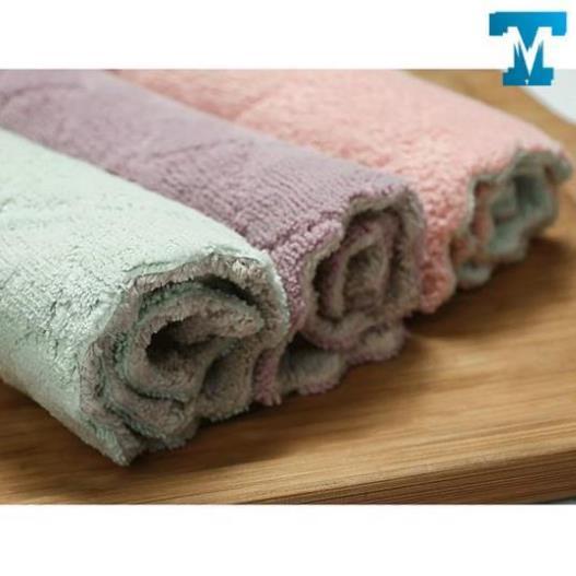 - Khăn Lau ZIK ZIK 2 Mặt Chất Liệu Cotton Siêu Thấm Hút