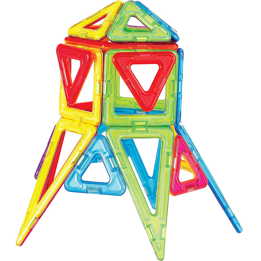 Đồ chơi xếp hình nam châm Hàn Quốc Magformers Bộ Kỳ Quan Sáng Tạo 121 Mảnh
