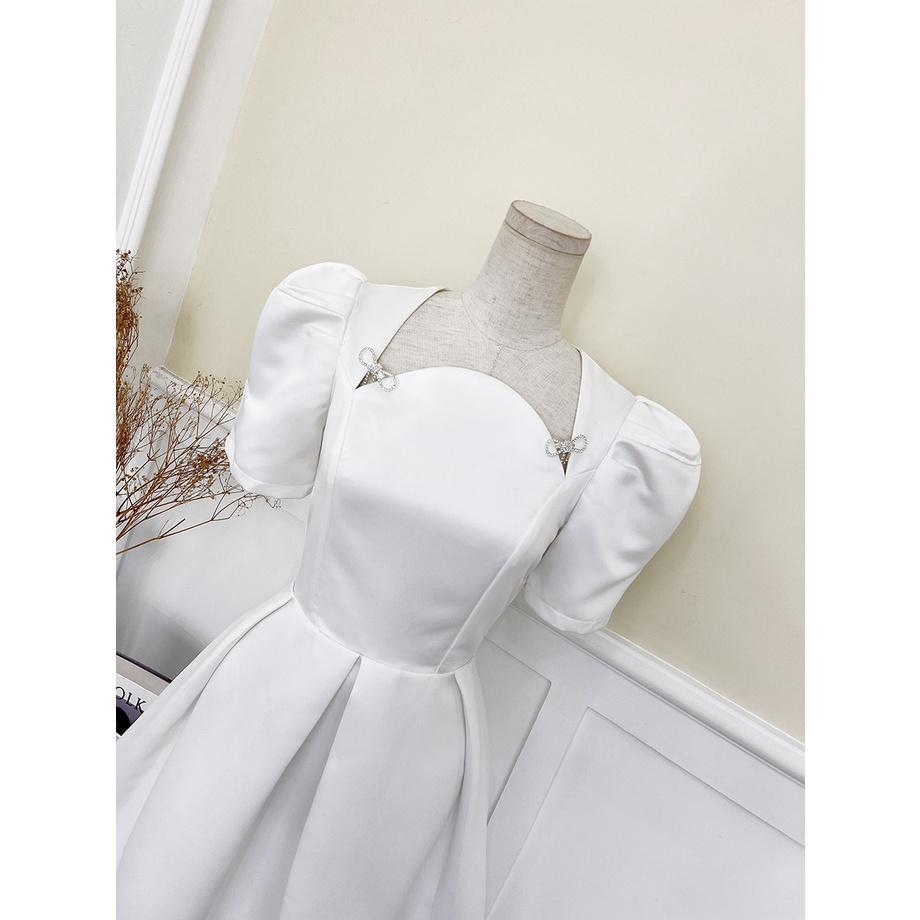 BBSTORE'S Đầm Xòe Tay Lỡ Dự Tiệc Sang Trọng -D1316