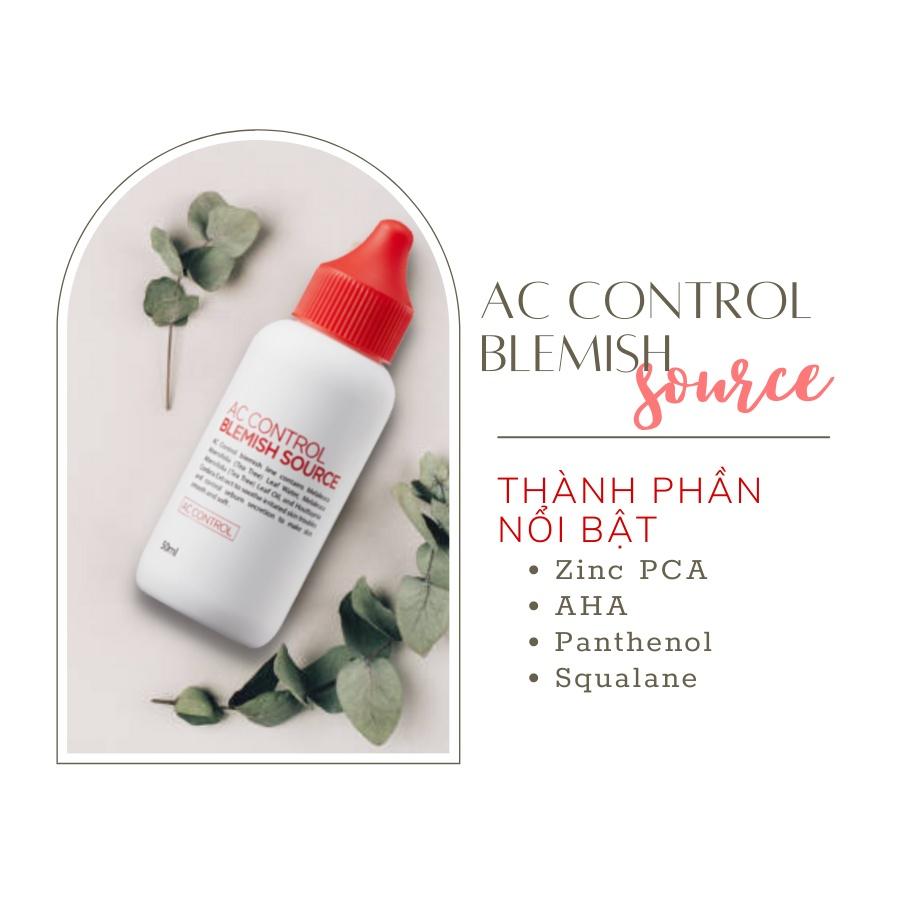 Dung Dịch Làm Sạch Da Mụn AC Control Blemish Source GoodnDoc 50ml