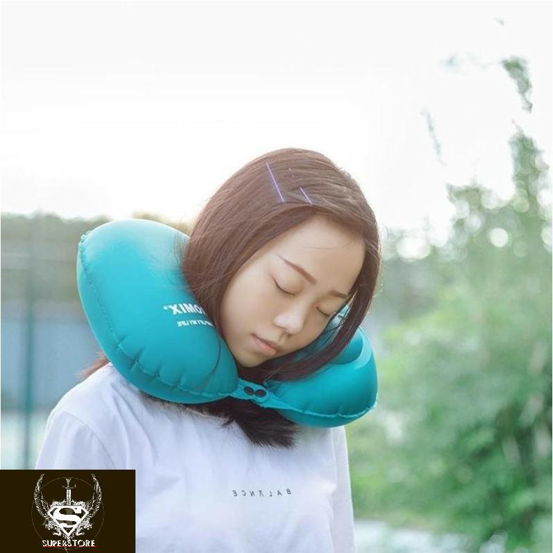 Gối bơm hơi bảo vệ cột sống - SuperStore