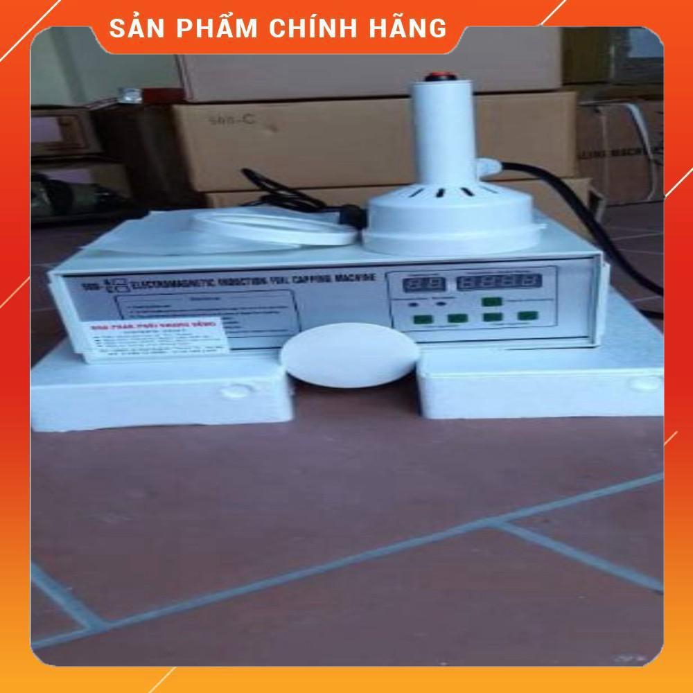 Máy Dán Màng Seal Nhôm 500A Siu Nắp Chai Lọ Đường Kính <10cm