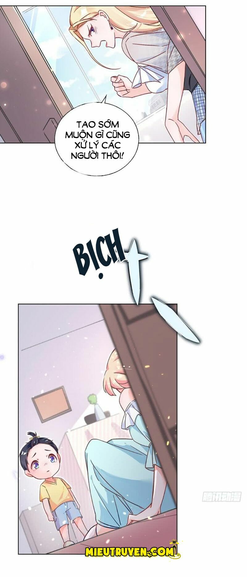 baba đẹp trai trên trời rơi xuống chapter 3 14