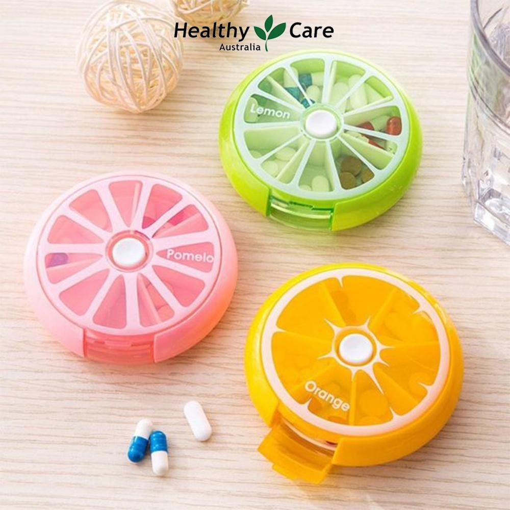 Quà tặng hộp chia thực phẩm chức năng Healthy Care 7 ngăn